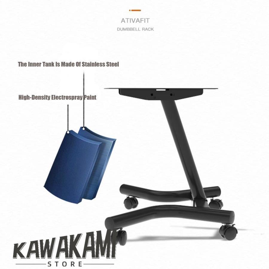 ダンベルラック、スライディング可動式ダンベルディスプレイストレージ