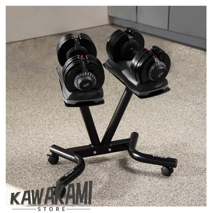 ダンベルラック、スライディング可動式ダンベルディスプレイストレージラックを備えた調整可能なダンベルスタンド、容量150kg、スペース節約 ダンベルラック、スライディング可動式ダンベルディスプレイストレージ