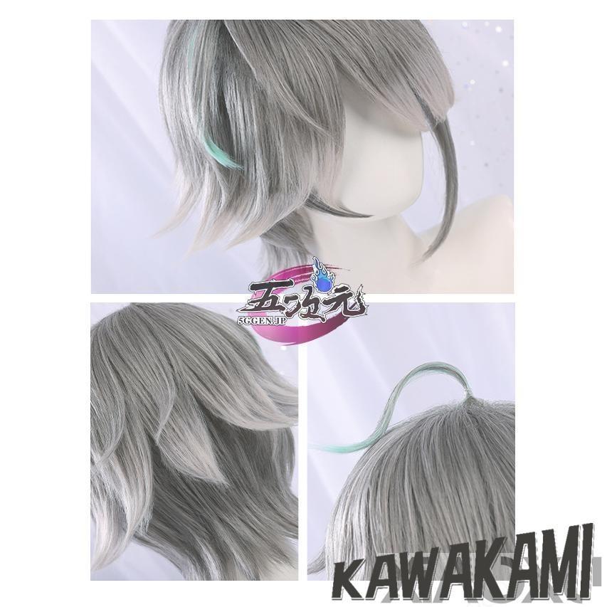 三分妄想 原神 コスプレ アルハイゼン ウィッグ : ISRA - 通販 - Yahoo