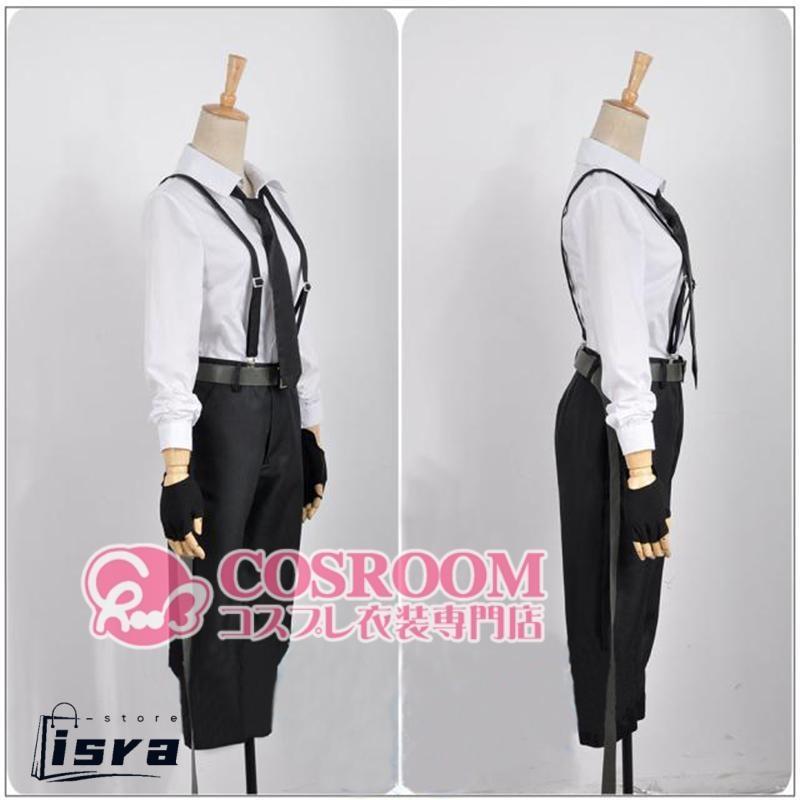 文豪ストレイドッグス 中島敦 コスプレ衣装 cosplay仮装 ウィッグ追加