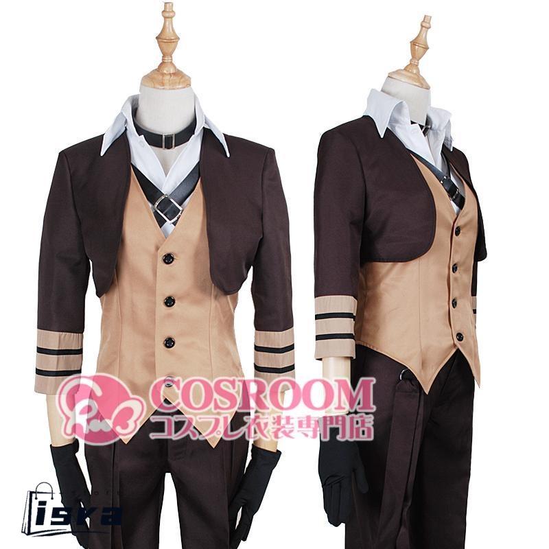 文豪ストレイドッグス 中原中也 コスプレ衣装 cosplay仮装 ウィッグ
