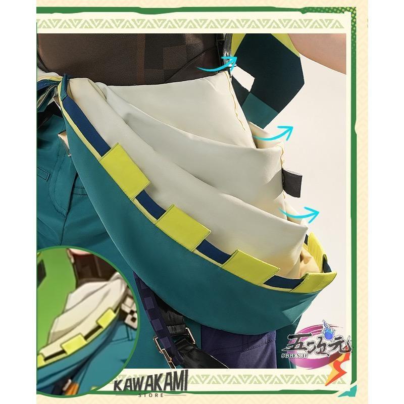三分妄想　原神　コスプレ　キィニチ　衣装　※ウィッグ　靴　道具　追加可能_6