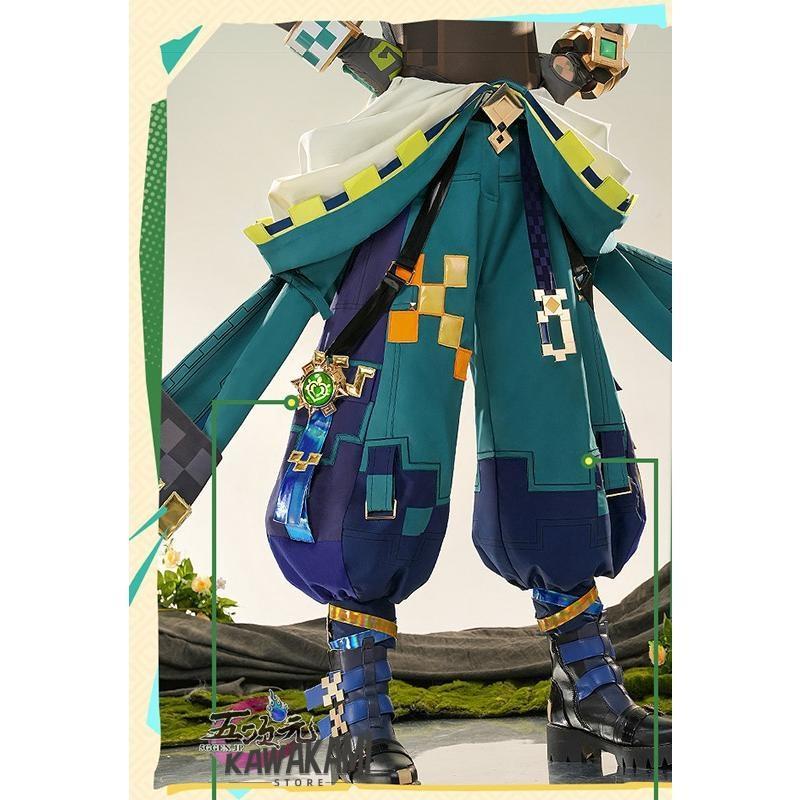 三分妄想　原神　コスプレ　キィニチ　衣装　※ウィッグ　靴　道具　追加可能_7
