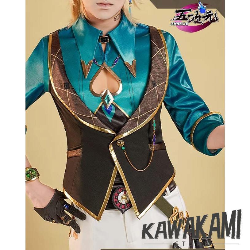 三分妄想 崩壊スターレール コスプレ アベンチュリン 衣装 ※ウィッグ 