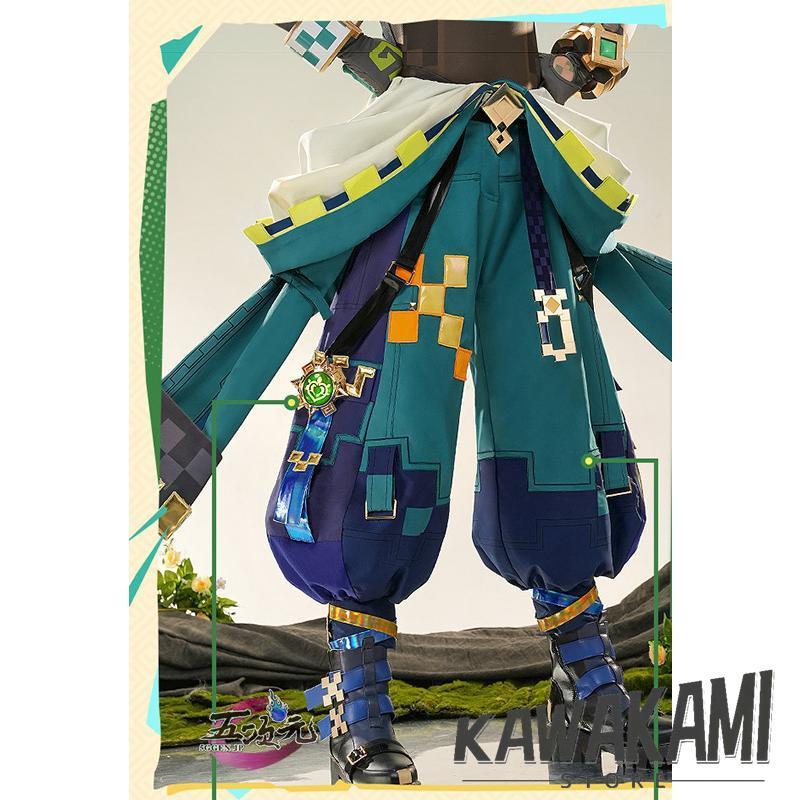 三分妄想 原神 コスプレ キィニチ 衣装 ※ウィッグ 靴 道具 追加可能