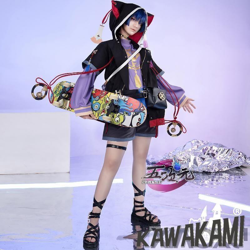 猫屋小舗 原神 コスプレ 散兵 スカラマシュ 派生服 同人服 衣装