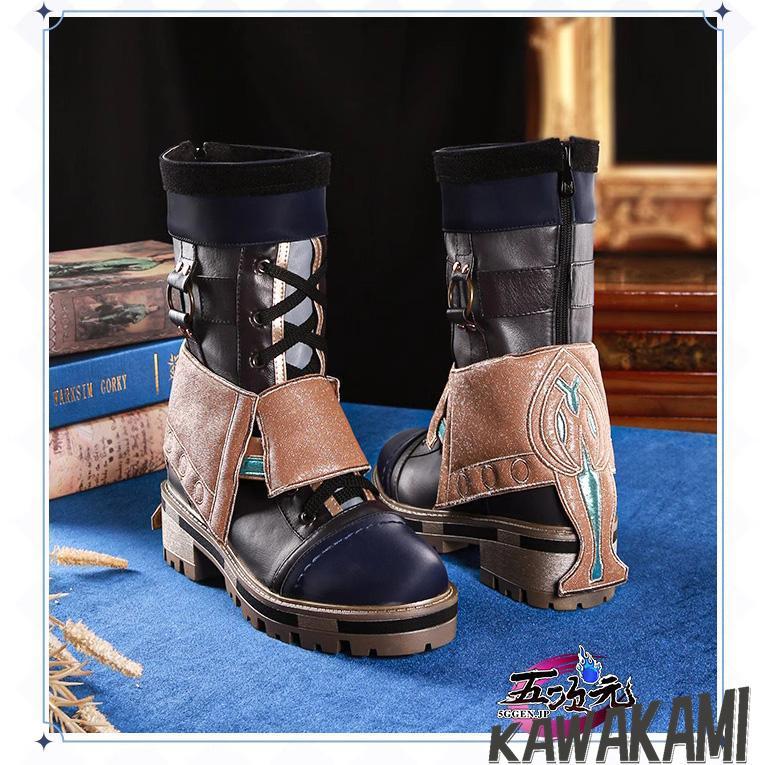 三分妄想 原神 コスプレ フレミネ 衣装 足リング付き ※ウィッグ