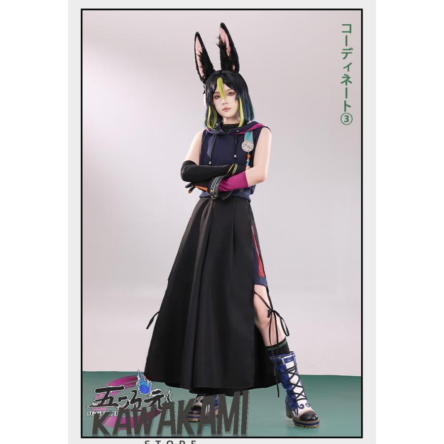 三分妄想 原神 コスプレ ティナリ 侍林人 同人 衣装 ※ウィッグ 靴 追加