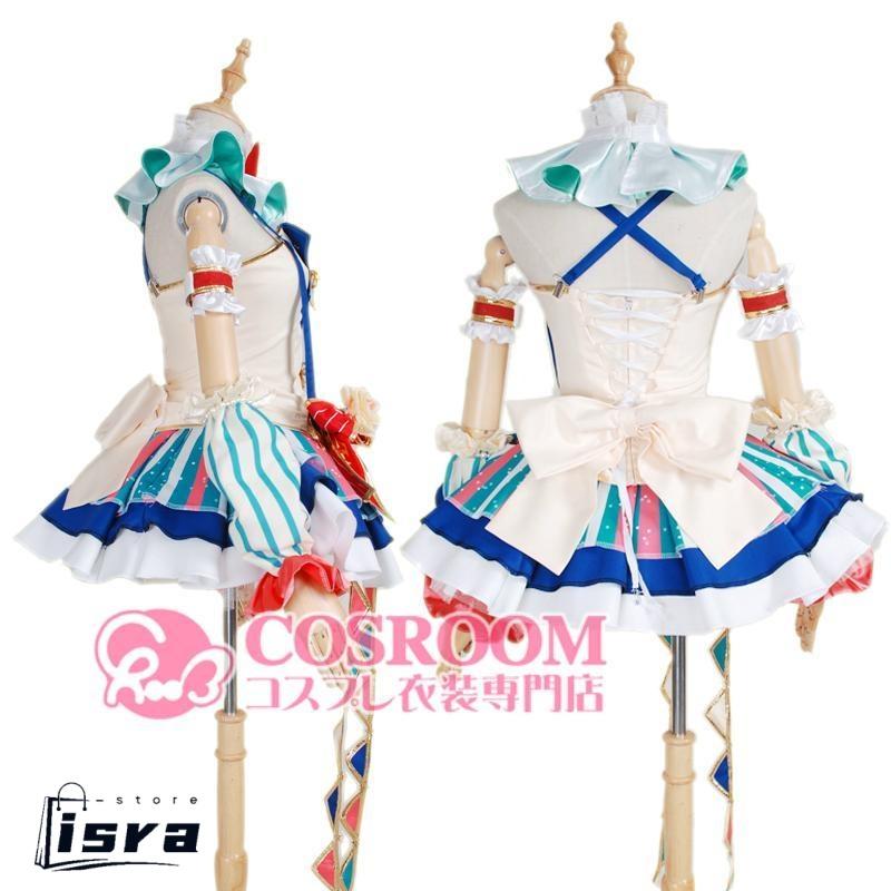 ラブライブ! Lovelive! サーカス編 覚醒後 小泉花陽 コスプレ衣装 cosplay仮装 ウィッグ追加可能 イベント クリスマス ハロウィン ステージ 文化祭 学園祭の画像