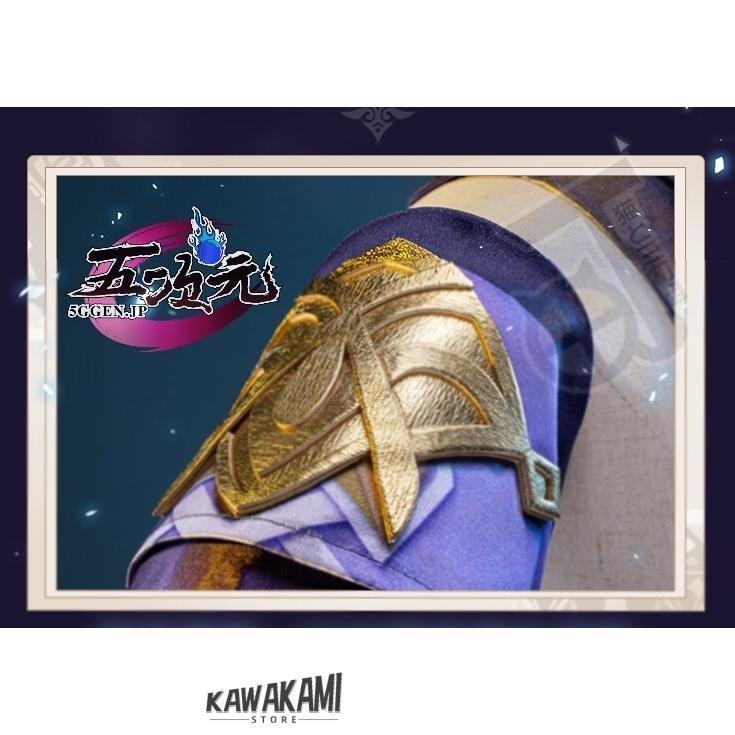 猫と三丁目 原神 コスプレ 刻晴 コクセイ 衣装 ※ウィッグ 靴 剣