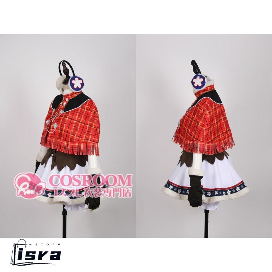 ラブライブ! Lovelive! 12月 雪山編 覚醒後 園田海未 コスプレ衣装 cosplay仮装 ウィッグ追加可能 イベント クリスマス ハロウィン ステージ 文化祭 学園祭_1