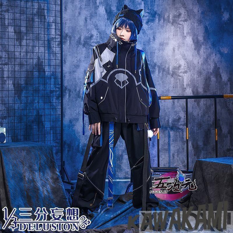 三分妄想 原神 コスプレ 散兵 スカラマシュ メイド服 衣装