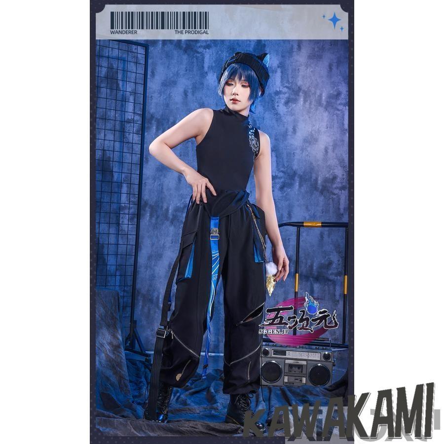 三分妄想　原神　コスプレ　散兵　スカラマシュ　作業服　同人衣装　※ウィッグ　追加可　_7