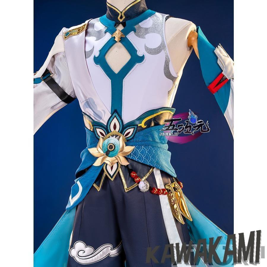 五次元　基萌　崩壊スターレイル コスプレ　崩スタ　丹恒　たんこう　飲月君　衣装 ※ウィッグ　靴　追加可_2