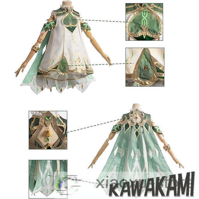 刻さま 用原神 ナヒーダ コスプレ 衣装 フルセット ウィッグ付き 靴装飾あり Amazon.co.jp: 原神 Genshin impact コスプレ ナヒーダ コスプレ衣装
