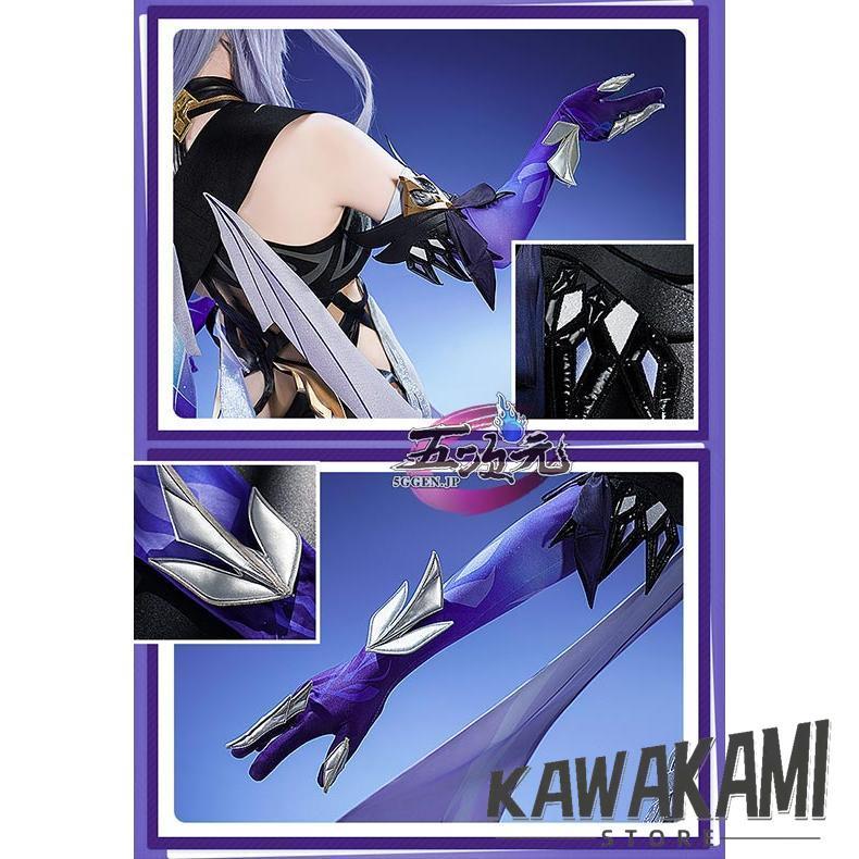 基萌 スカーク コスプレ衣装M＋靴 五次元 基萌 原神 コスプレ スカーク 衣装 ※ウィッグ 靴 追加