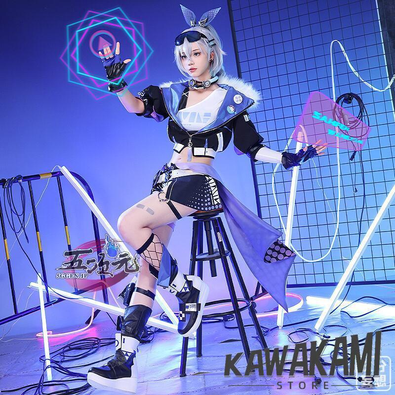 三分妄想 崩壊スターレイル コスプレ 崩スタ 銀狼 ぎんろう 衣装