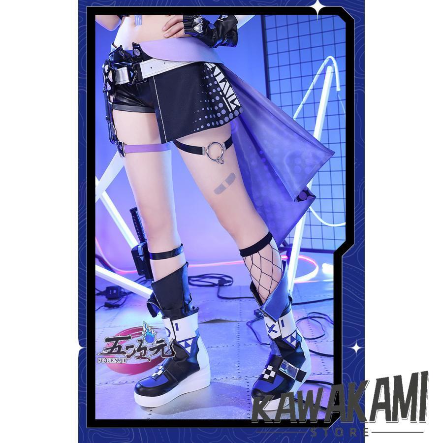 三分妄想 崩壊スターレイル コスプレ 崩スタ 銀狼 ぎんろう 衣装