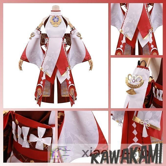 原神 コスプレ 八重神子 コスプレ 衣装 ※ウィッグ 靴 追加可_3