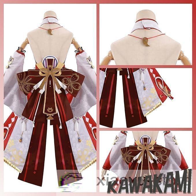 原神 コスプレ 八重神子 コスプレ 衣装 ※ウィッグ 靴 追加可_4