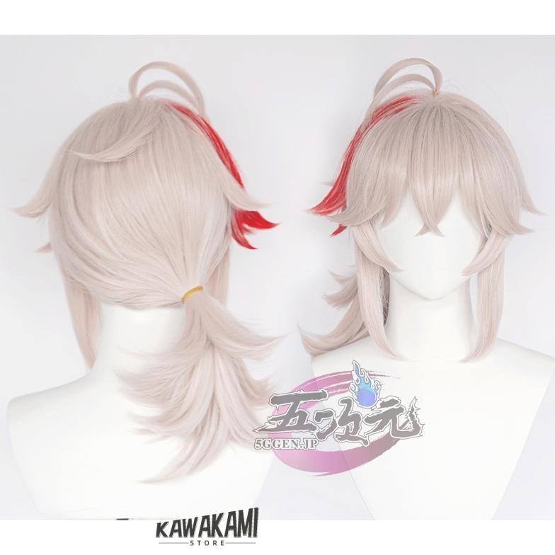 三分妄想 原神 コスプレ 楓原万葉 カズハ ※ウィッグ 靴 追加可 : ISRA