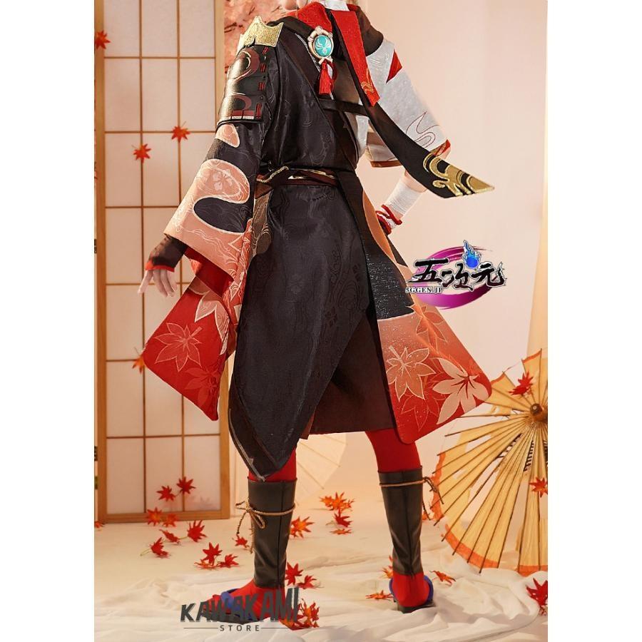 三分妄想 原神 コスプレ 楓原万葉 カズハ ※ウィッグ 靴 追加可 : ISRA