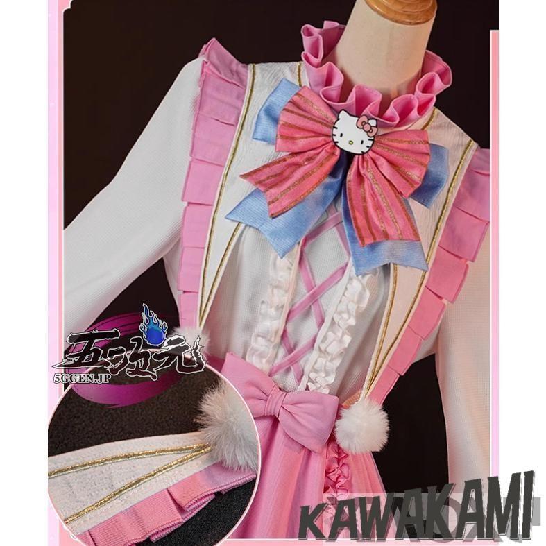 江南猫次　第五人格　IdentityV　コスプレ　エマ×ハローキティ　サンリオコラボ　衣装　※カバン　追加可_4