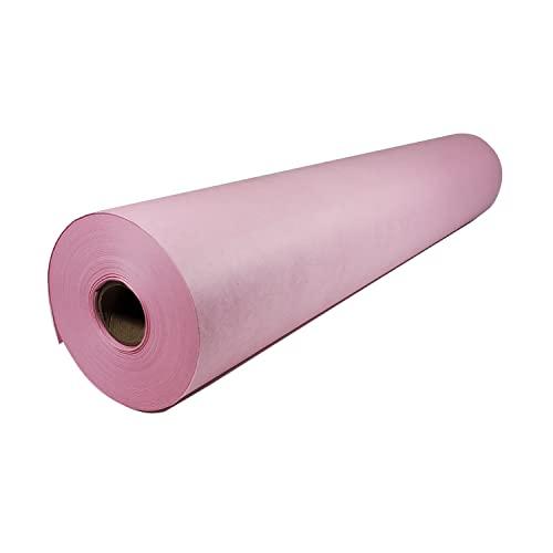 純正直営 IDLパッケージングTrue Pink Butcher Paper Roll 18X 180´-無ワックス、無塗装BBQペーパーラップ-肉や魚を燻すクラフト紙-調理用または梱包用の耐湿包装