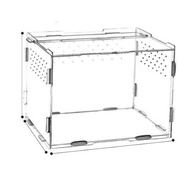 【中古品 】 ペットハウス飼育ケース トカゲ カブトムシ 昆虫飼育ケースセット 室内温室 アクリル製 爬虫類用 クモ サソリ ヤモリ ヘビ カメ クワガタ 【UOI7651732827】(27097円)