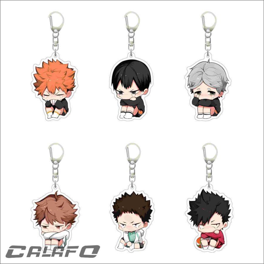 ハイキュー キーホルダー 10枚セット 日向翔陽 影山飛雄 孤爪