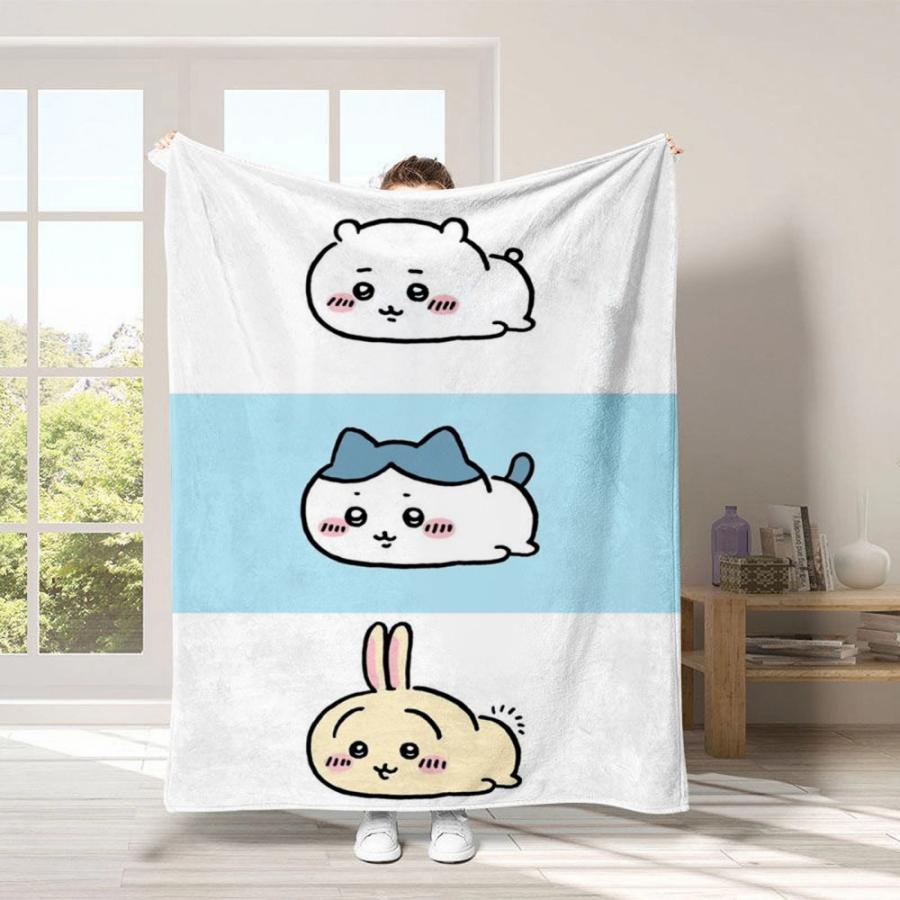 ちいかわ グッズ ブランケット タオルケット 毛布 150×200cm