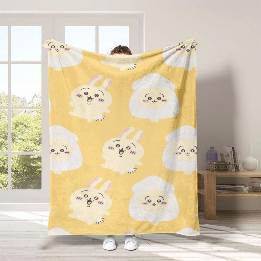 ちいかわ グッズ ブランケット タオルケット 毛布 150×200cm