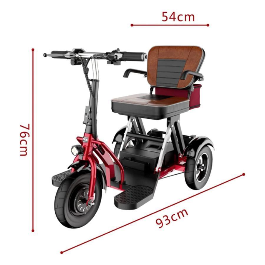 新入荷 電動シニアカート走行40km リチウムイオン電池シルバーカー車椅子電動ミニカー折り畳み軽量コンパクト充電バッテリー介護介助用自走クーファン スタンド 【2034509142】(72048円)