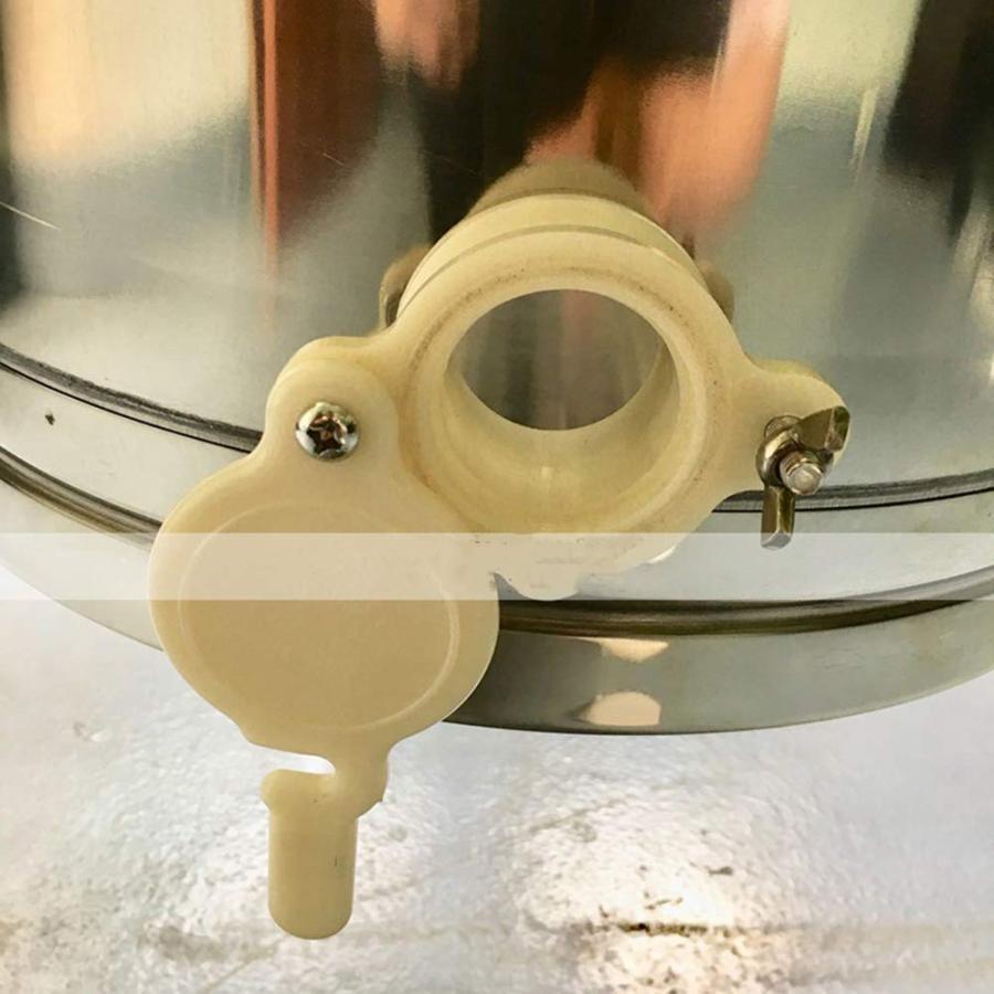 ✨美品✨ 採蜜機 ステンレス ミツバチ養殖 蜂蜜分離器 手動式 遠心分離機 3フレーム 蜂蜜抽出 養蜂器具 【2855174121】(14683円)