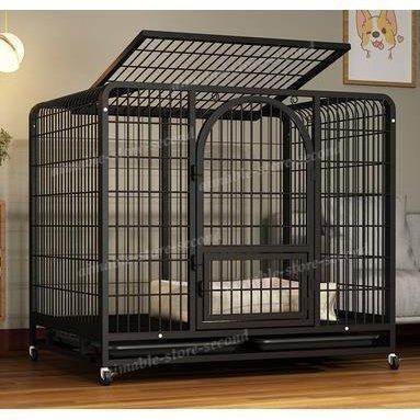 送料無料 ペットケージ 犬檻 犬小屋 ケージ ペットサークル ドッグケージ ペットフェンス 小型 大型 中型犬用 ペット用品 キャスター付き 【4123382365】(21205円)