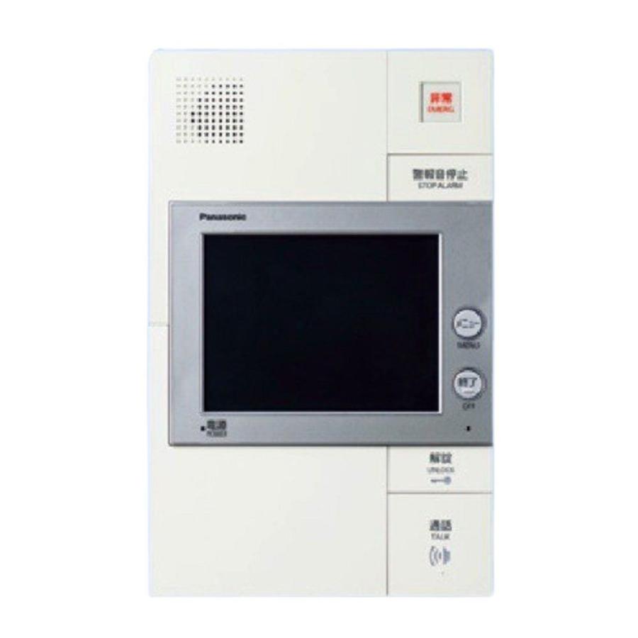 マンションHAセキュリティインターホン 3M型モニター付副親機 埋 マンションHAセキュリティインターホン 3M型モニター付副親機 埋