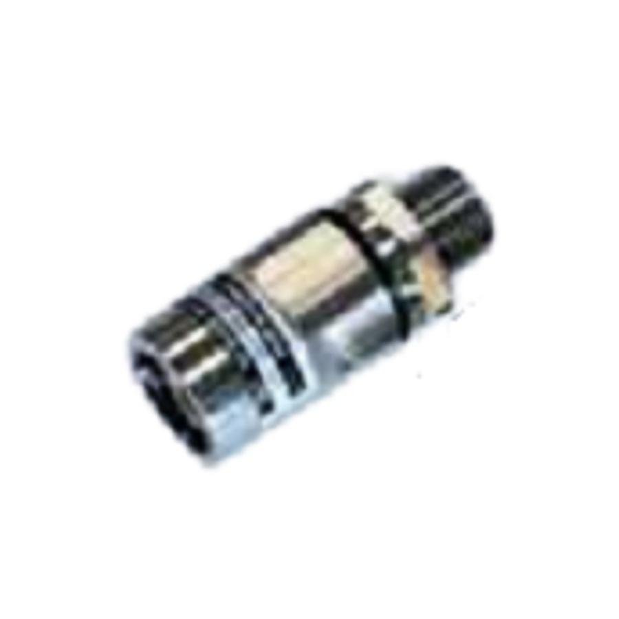 耐圧防爆ストレートコネクタ ネジ22・ケーブル12-14 KXP-2214 : 電材