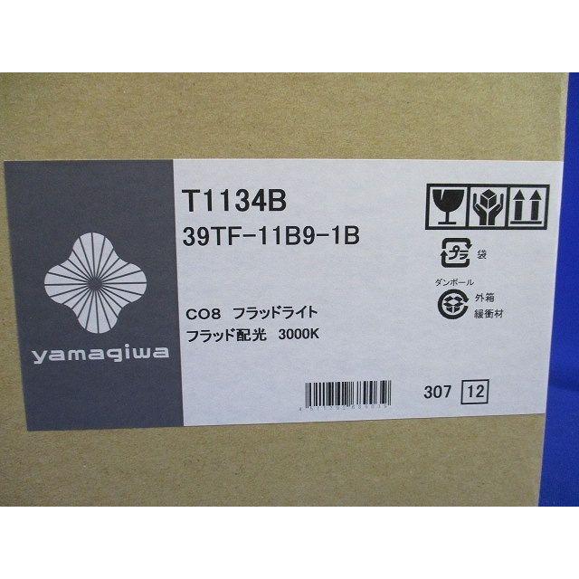 CO8 フラッドライト(フランジ) 電球色 電源付 T1134B : 電材センタ一成  