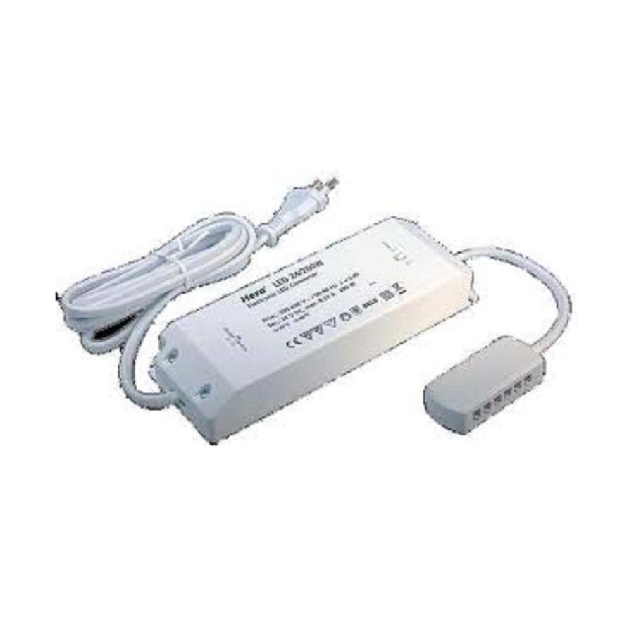 12又プラグ＋コンセント付 DC24V電源 ホワイト FLC30-24V/J : 電材
