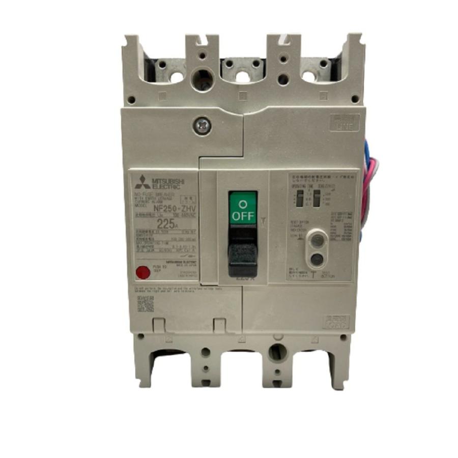 ノーヒューズ遮断器　100-440VAC　1.2.500MA　AL　225A　3P　AMP-N　NF250-ZHV