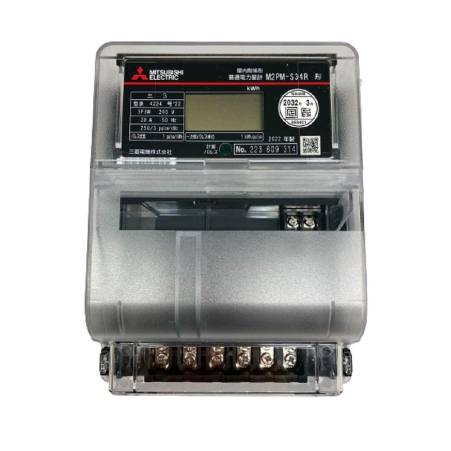電子式電力量計 M2PMシリーズ M2PM-S34R 3P3W 200V 30A 50HZ 電子式電力量計 M2PMシリーズ M2PM-S34R 3P3W 200V 30A 50HZ