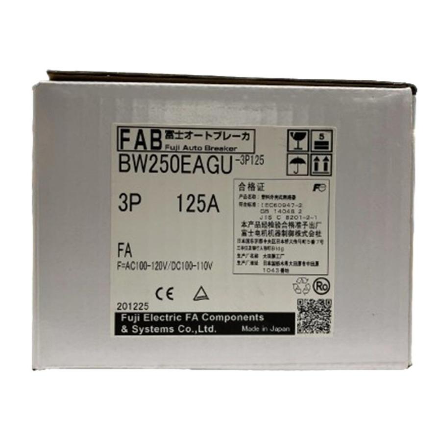 オートブレーカ F＝AC100-120V/DC100-110V BW250EAGU 3P125A FA : 電材