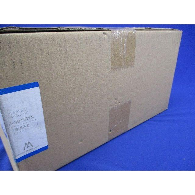 ステンレス製 被せふた 接地端座なし SP3015WN : 電材センタ一成 ステンレス製 被せふた 接地端座なし SP3015WN : 電材センタ一成