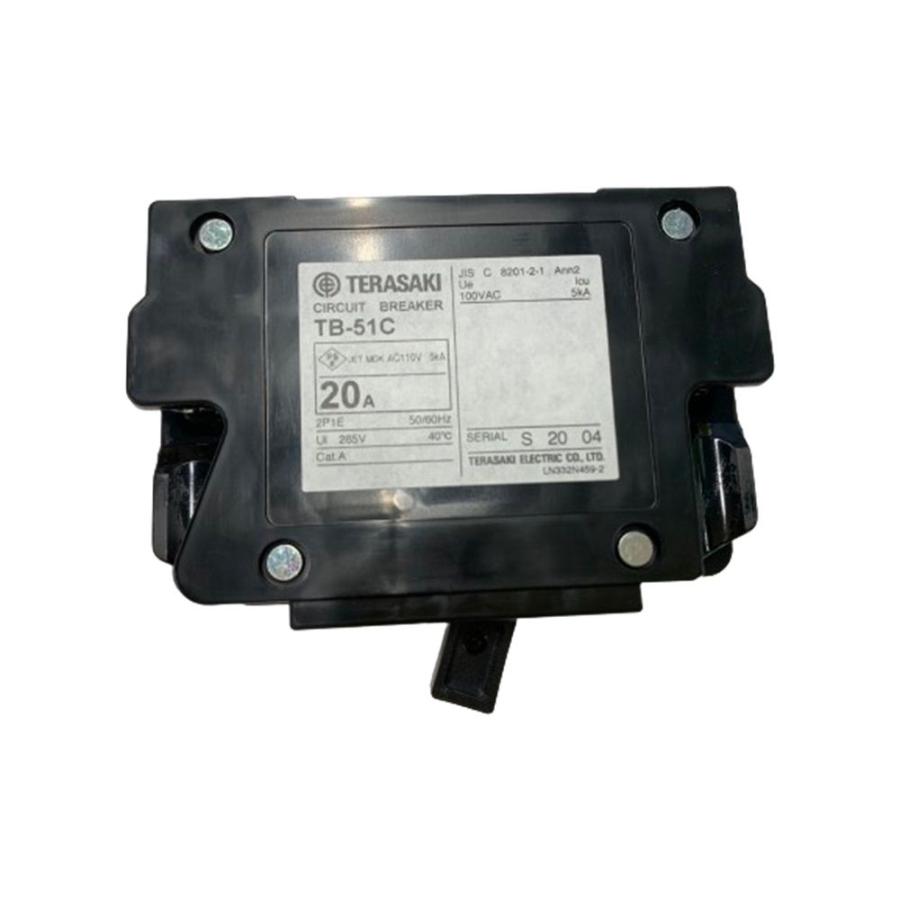 ノーヒューズブレーカ TBミニサイズ 2P1E20A AC100V TB-51C : 電材