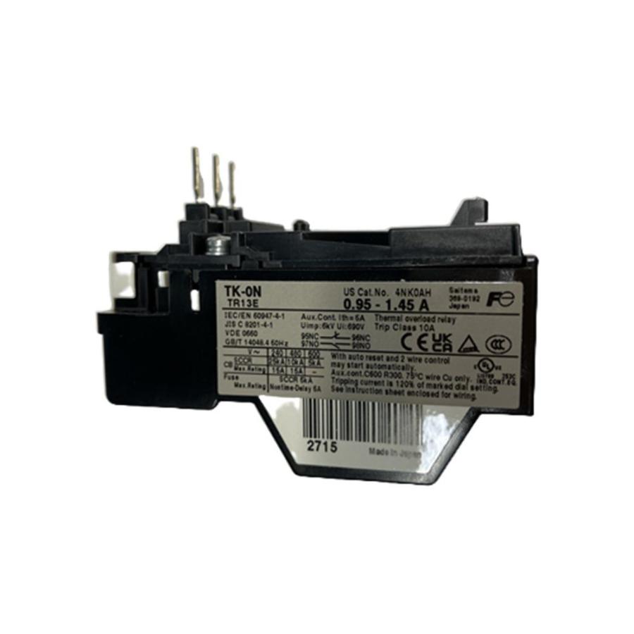 開閉器用サーマルリレー TK-0N 0.95-1.45A : 電材センタ一成 - 通販