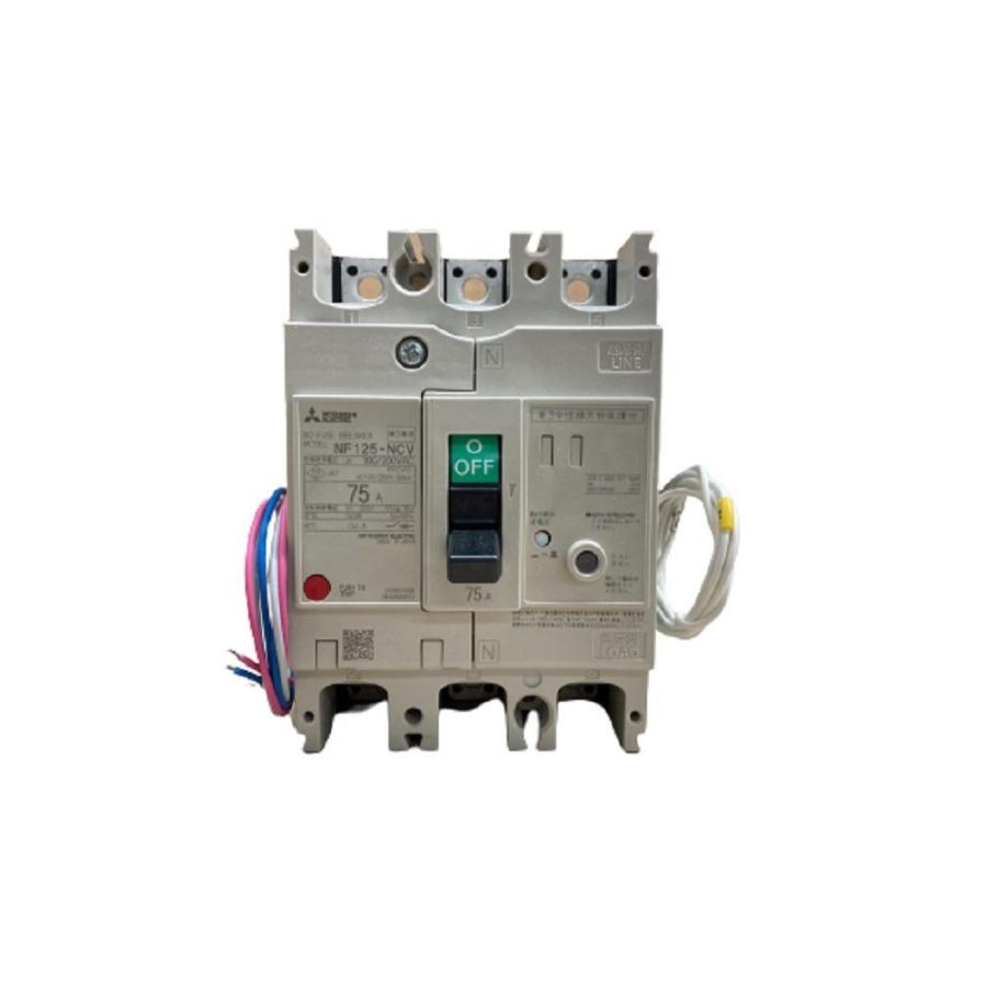 単3中性線欠相保護付ノーヒューズブレーカー AC100/200V NF125-NCV-3P