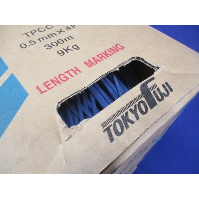 Cat5e LANケーブル 薄青 300m TPCC50.5mm×4P : 電材センタ一成 - 通販