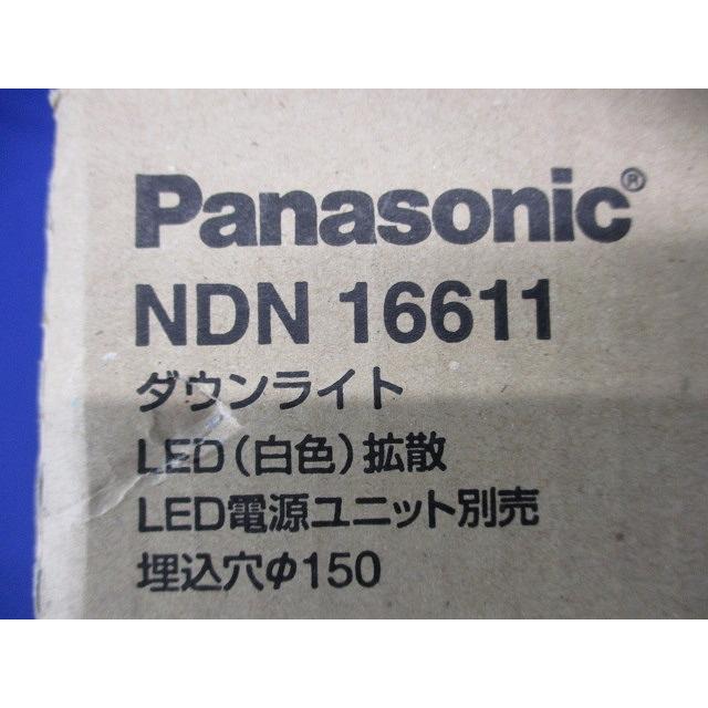 LEDダウンライト φ150 電源別売 非調光 4000K NDN16611 : 電材センタ一