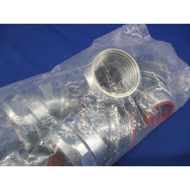 標準プリカ用附属品 ノックアウト用コネクタ 45°形・ユニオン式 5個入