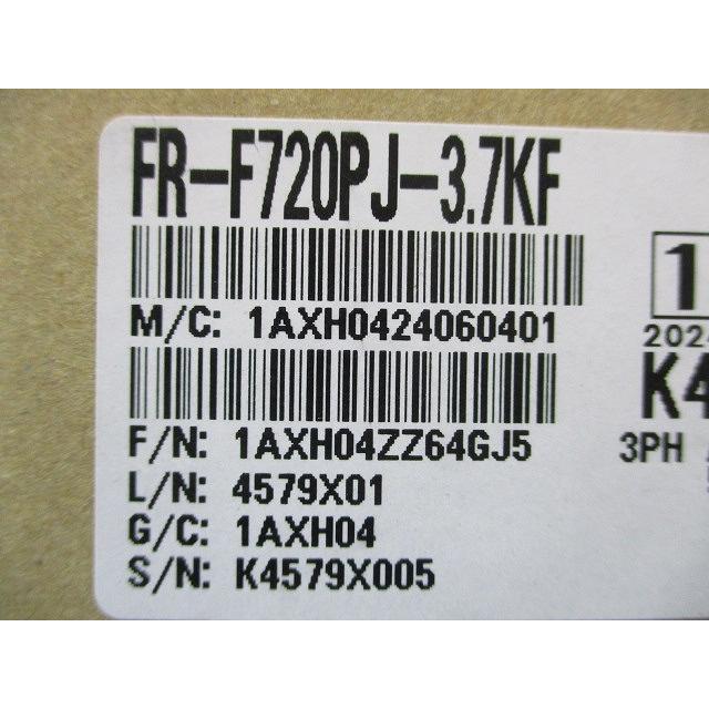 簡単小形インバータ 適用モータ容量3.7KW フィルタパック有 FR-F720PJ-3.7KF 簡単小形インバータ 適用モータ容量3.7KW フィルタパック有 FR-F720PJ